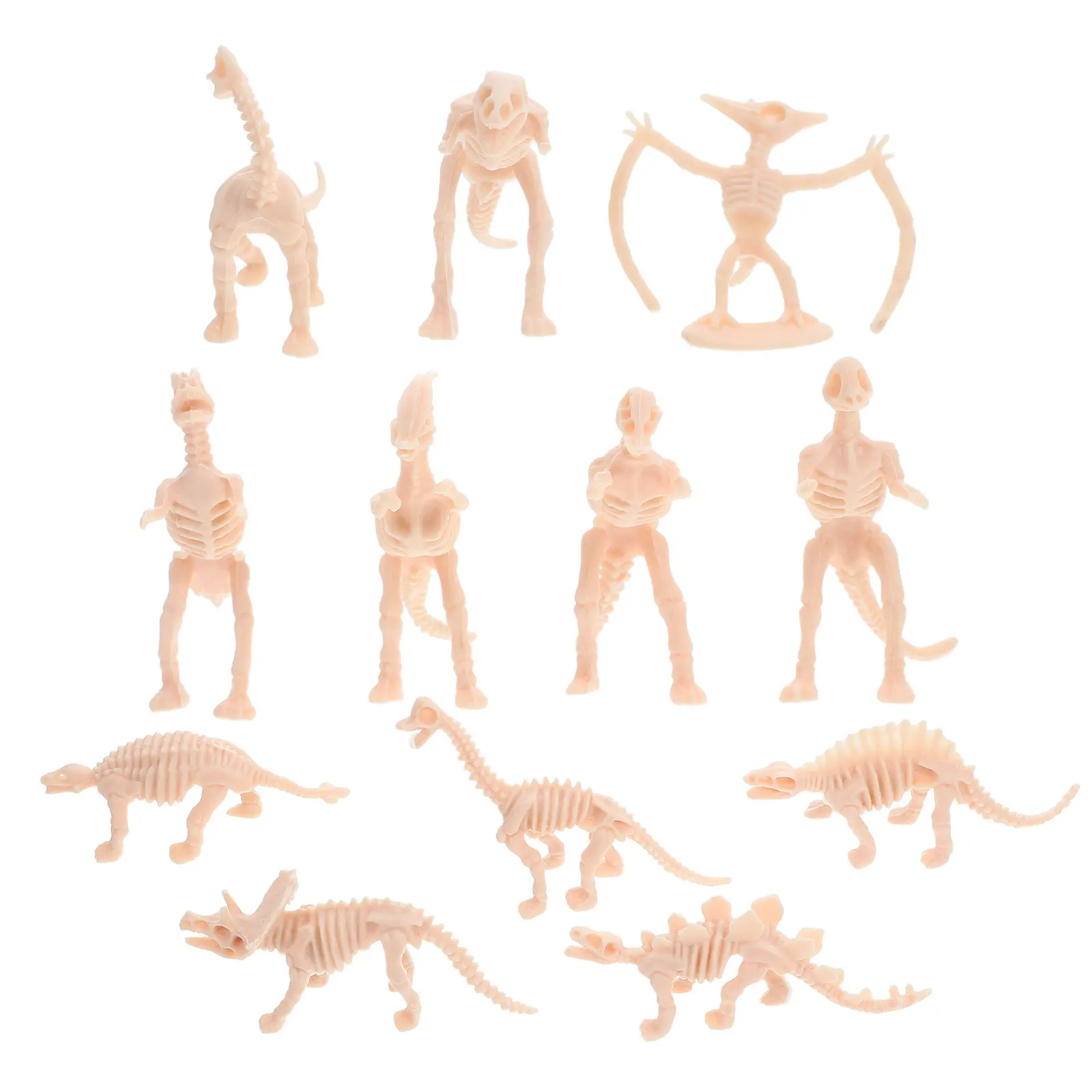 

Набор из 12 реалистичных миниатюрных фигурок динозавров для археологических исследований и обучения, пластиковый, для песочницы