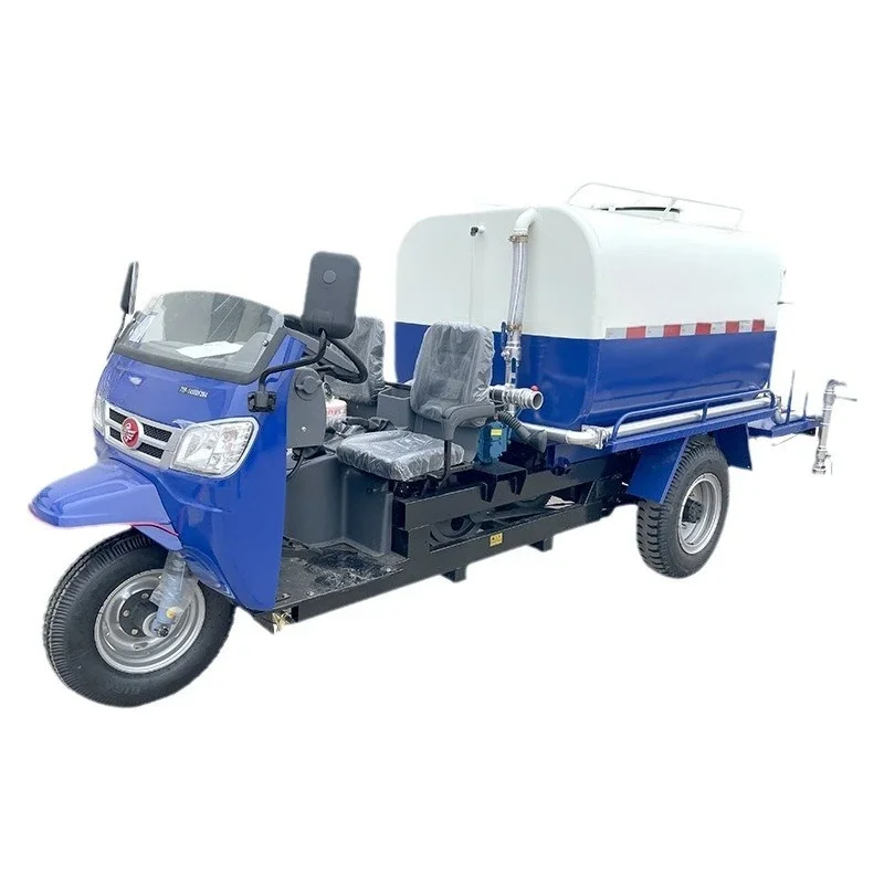 Diesel mist cannon sprinkler for dust suppression Urban and rural sanitation and greening three-wheel small