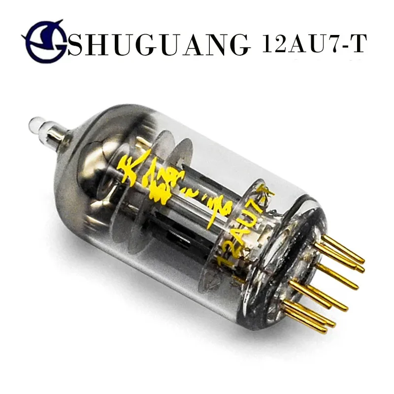 HIFI Shuguang 12AU7-T 12AU7T Vacuum Tube Valve Upgrade 12AU7 ECC82 Electronic Tube For Audio Amplifier Kit DIY Exact Match Quad