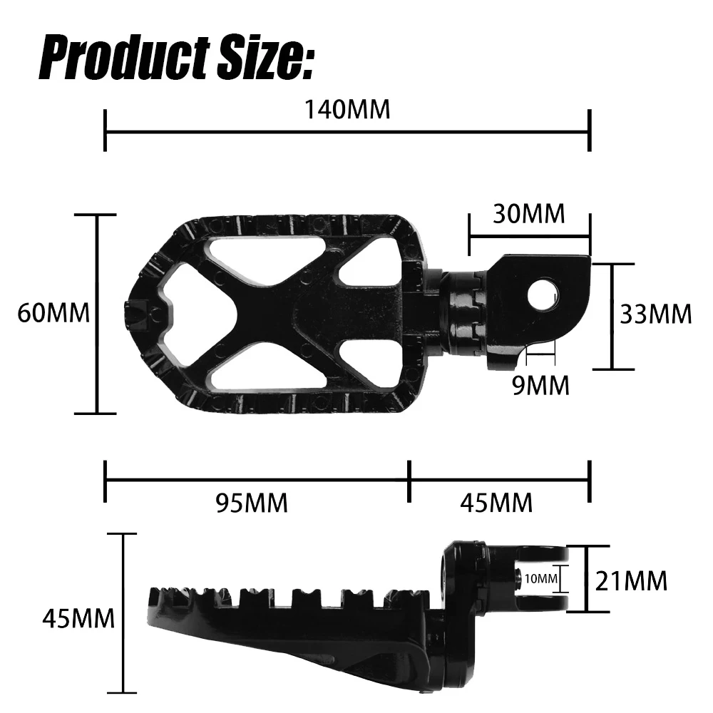 Motorcycle Footrest Adjustable Foot Pegs Pedals For Honda Rebel 1100 DCT CMX1100 2021-2025 NC750X NC700X NC750S NC700S 2012-2024