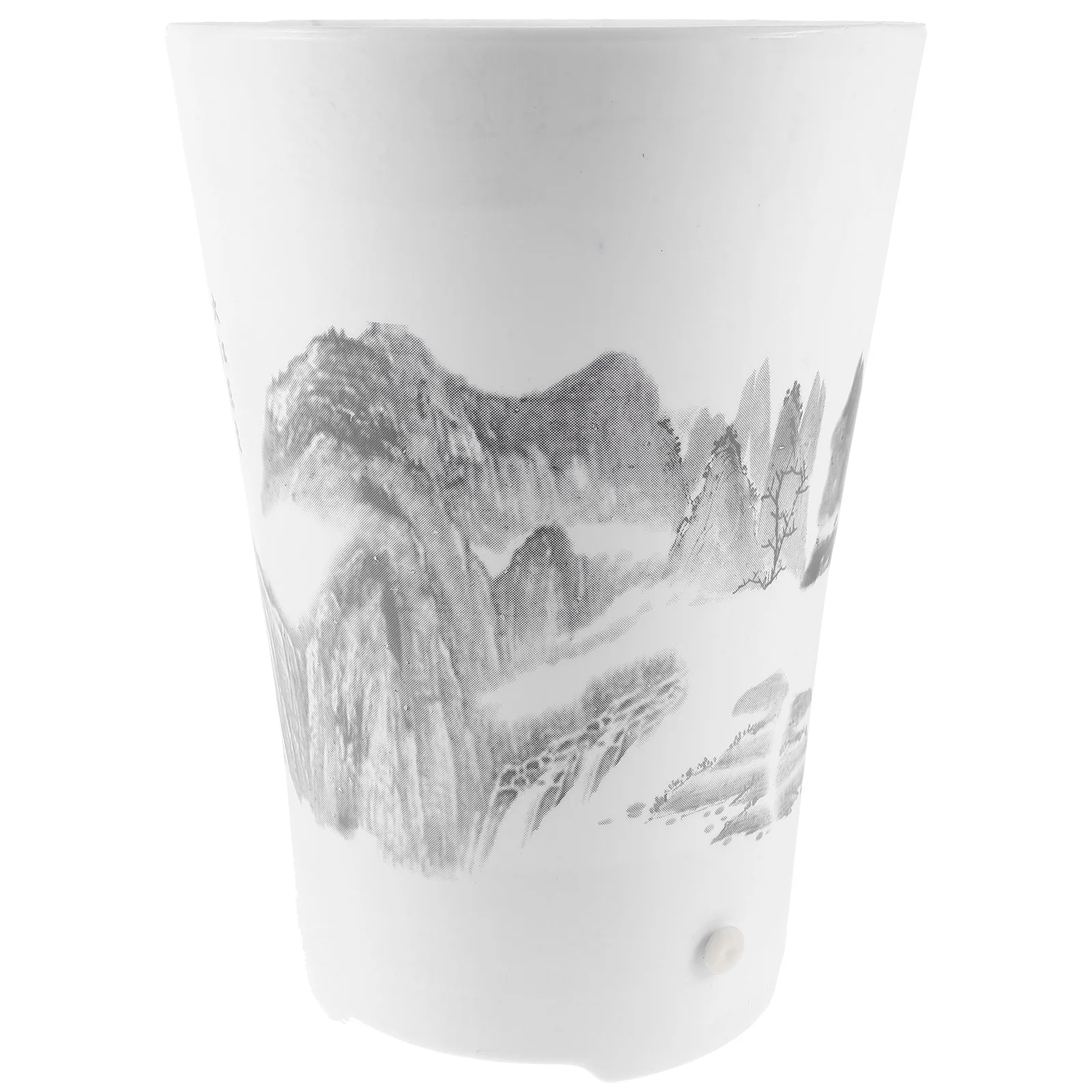 

Creative Flowerpot Plastic Planter For Indoor Plants Household Garden Flowerpots Rounded Drainage Flower Pot Decorative Planting