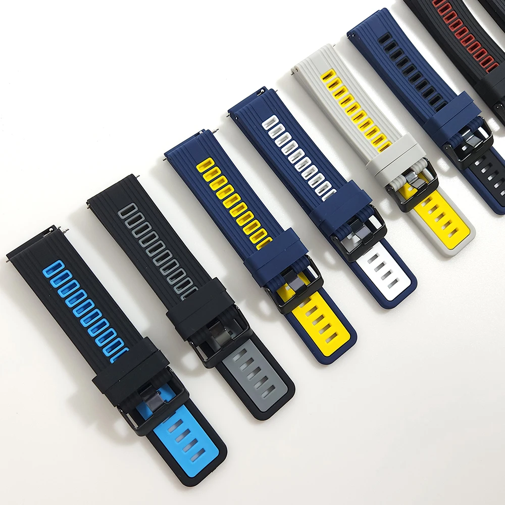 استبدال الفرقة ل Garmin Forerunner 255 الموسيقى/Venu 2 45 مللي متر/Vivoactive 4 حزام ساعة سيليكون معصمه حزام الساعات سوار