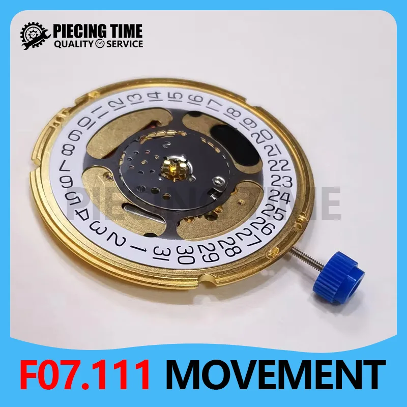 Nuevo movimiento de reloj suizo genuino ETA F07.111 movimiento F07111 movimiento de cuarzo fecha 3 accesorios de reloj