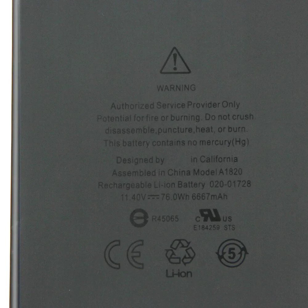 

НОВАЯ батарея для Macbook Pro 15 дюймов A1707 2016 2017 год MLH32CH/A MLW82CH/A A1820, перезаряжаемые батареи