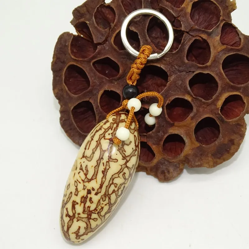 New Bodhi Seed Keychain Pendant  Thousand Eye Bodhi Hand Pieces Wholesale Factory direct sales