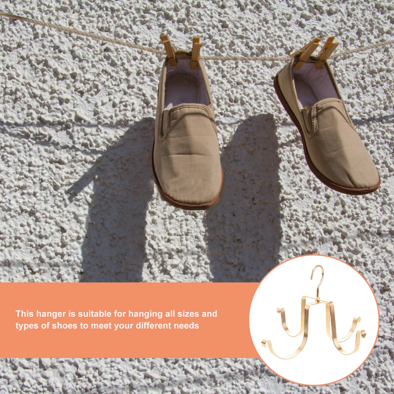 

Shoe Drying Rack with Hooks Hanging Aluminum Alloy Hanger for Sneakers Shoes Storage in Apartments Dormitories Attic