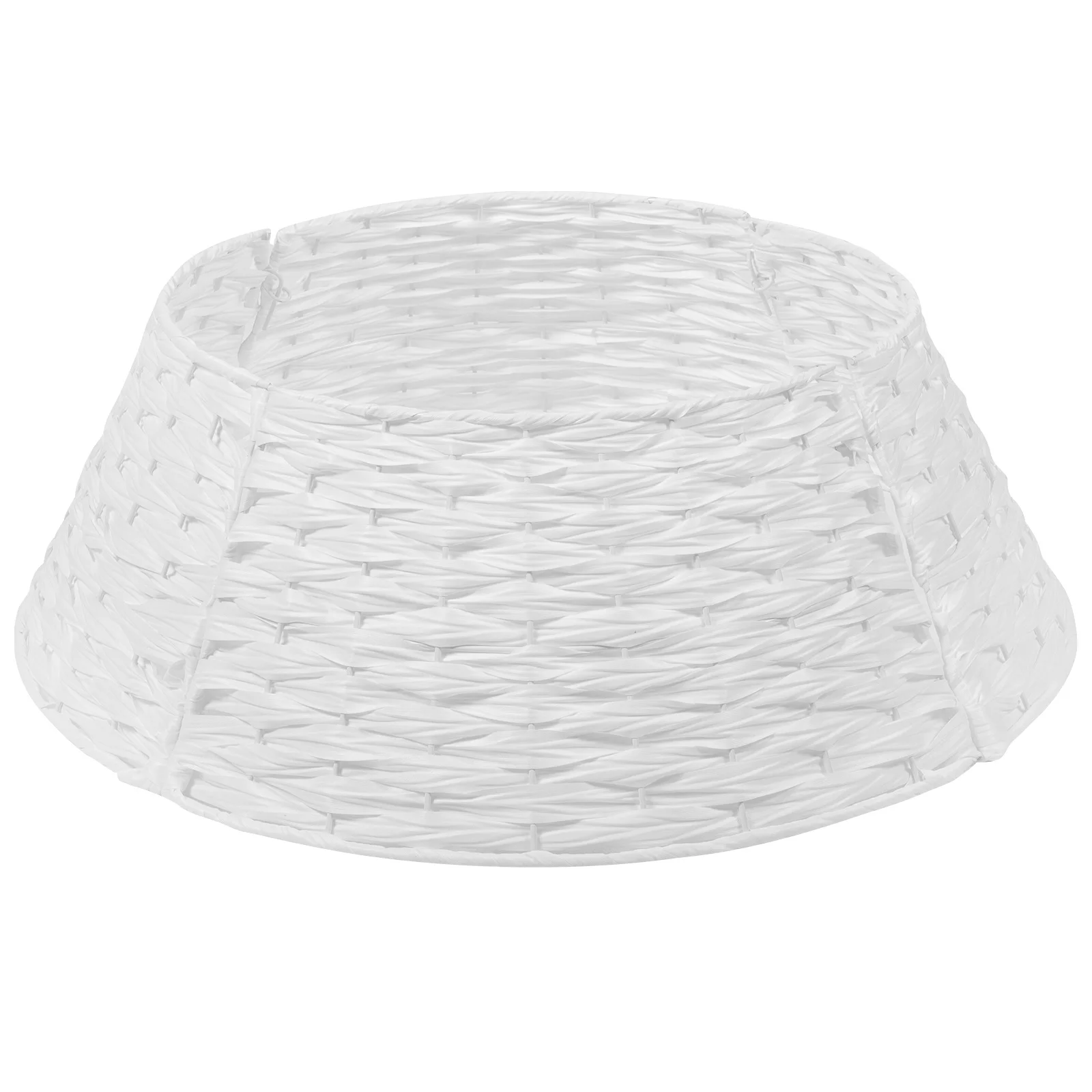 

Xmas Tree Collar Skirt Plastic Woven Christmas Base Decoration Fine Workmanship Room Bar Supermarket Practical