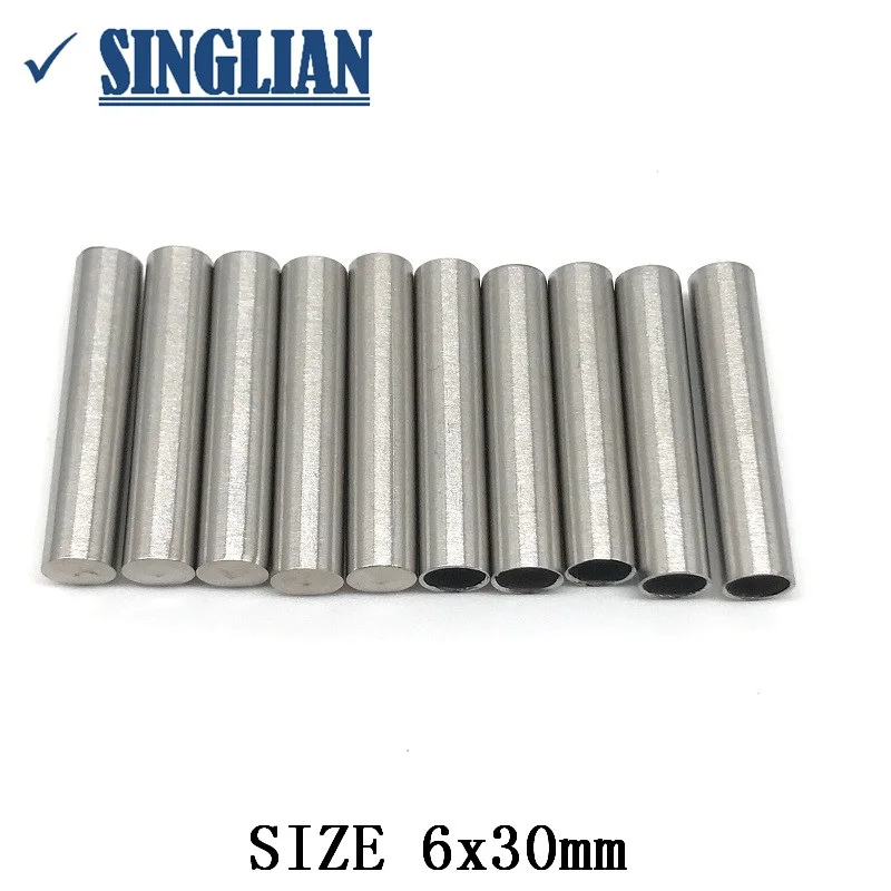 10pcs/lot PT100 NTC Stainless Steel Sleeve Pipe DS18B20 Temperature Sensor Detection Probe case 3*20/4*30/5*30/6*30/5*50/6*50mm