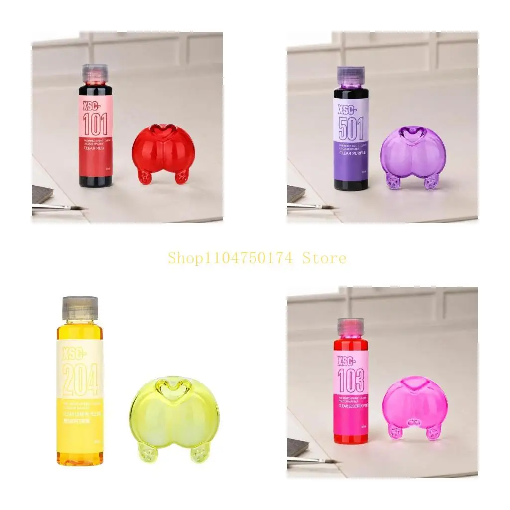 50ml Translucent Model Paint for Visible Texture and Layered Color Work Top Sale
