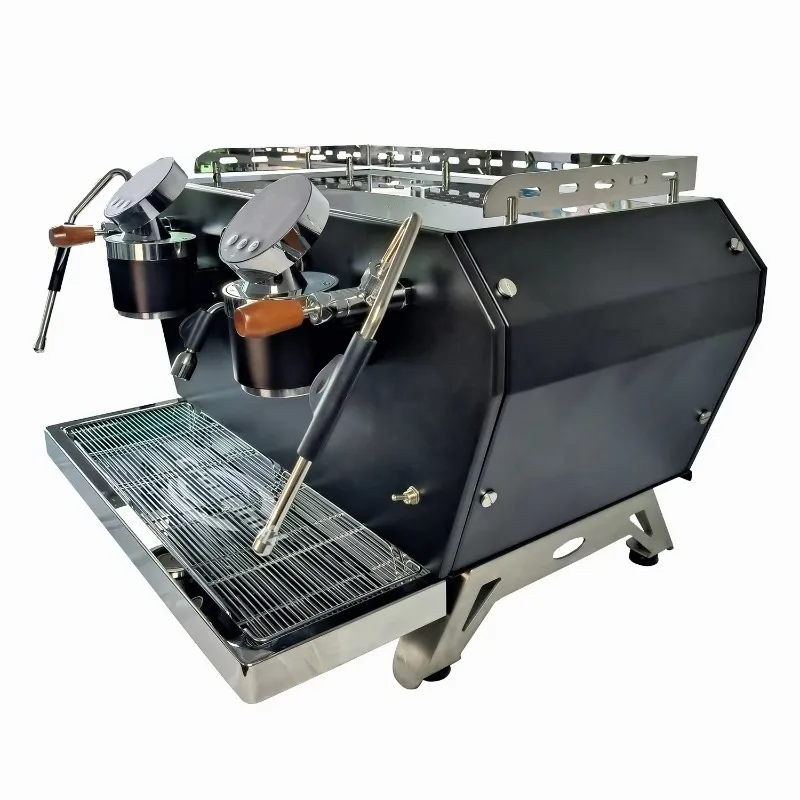 High Quality Commercial Adjustable Shot Volume 4-Hole Steam Wand Italian Vane Pump ElectricEspresso Coffee Machine
