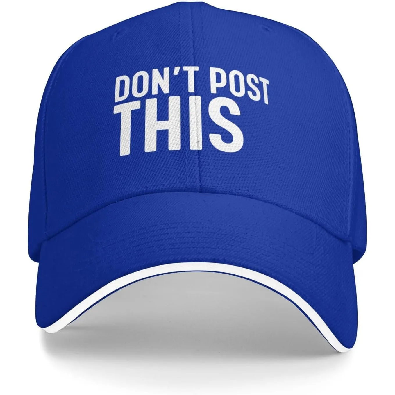 Dont-Post-This-Funny-Baseball-Cap-Polyester-Adult-Casual-Unisex-Adjustable-Hat