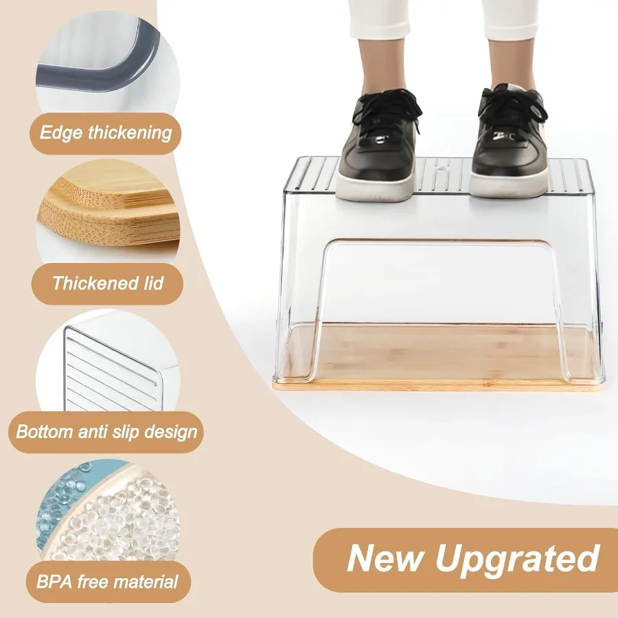 ชุดจัดระเบียบตู้กับข้าว 2 ชิ้น และชุดจัดระเบียบเคาน์เตอร์ครัวแบบซ้อนได้สำหรับใส่หัวหอม มันฝรั่ง กระเทียม ผลไม้ ผัก