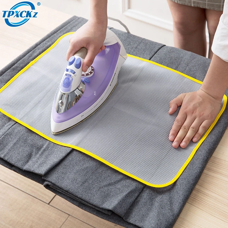 2pcs Anti-scalding Insulation Pad Board For Clothes Protection Heat Resistant Ironing Protective Pad Mesh Fabric