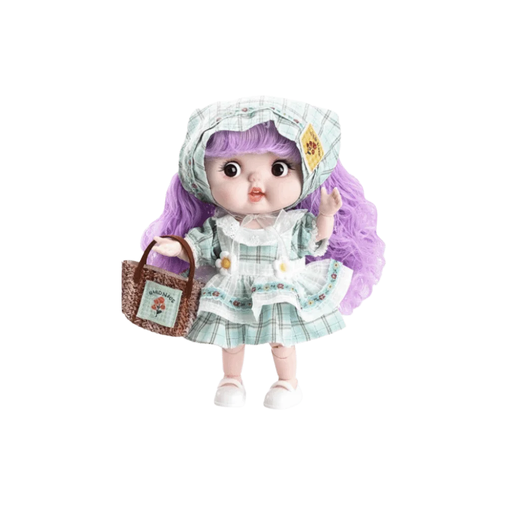 Moving 28cm 1/6 Scale Multi Joint 19 Joints Movable Dress-Up Feature Loli Princess Cute Emoticon Face Fashionable For Girls