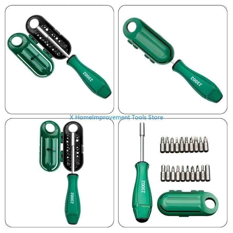 20peece Multibit Ratchets Outcriver Set для ремонта дома и проектов DIY 31KA