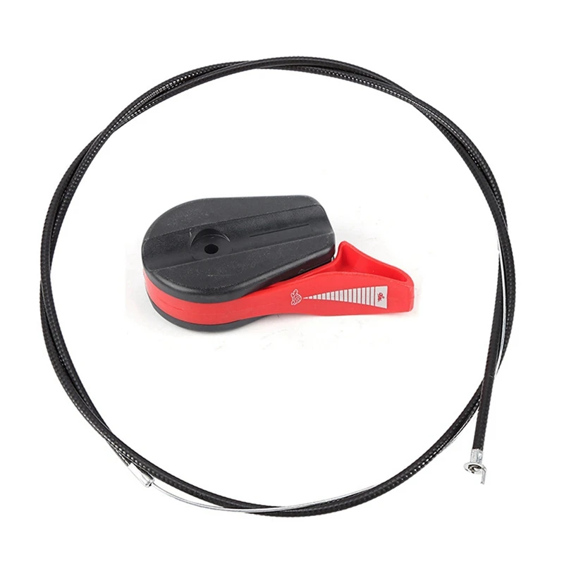 65-calowa kosiarka linka przepustnicy uniwersalny zestaw z uchwytem dźwigni przełącznika sterującego do kosiarek zestaw do naprawy kabli trwałe