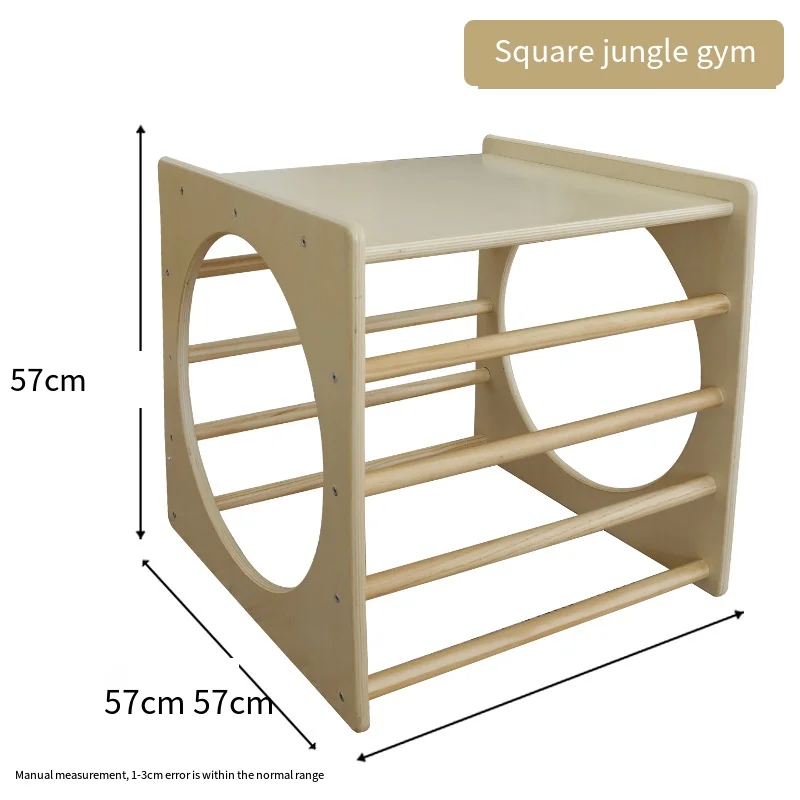 Baby Climbing Frame Solid Wood Household Small Indoor Children's Slide Combination Baby Sense System Training Bedside Slide