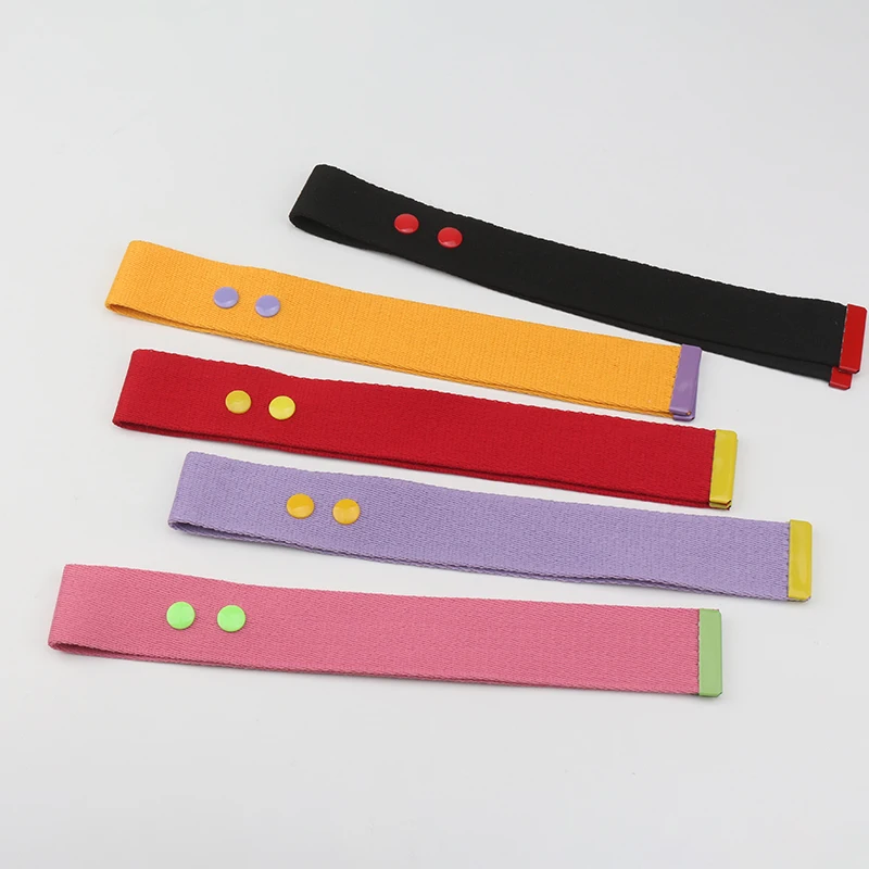 2pcs/lot 3.8x30cm Luggage Suitcase Strap Name Tag Korean Keychain for Travel Tag Company Event