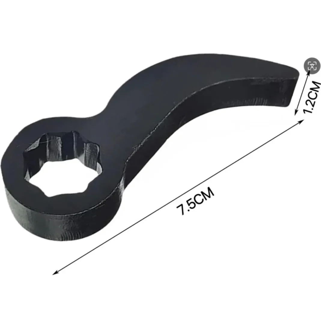 Angle Type Pry Bar Adapter Tool 1/2 Ratchet Open End Wrench Drive Pry Bar Adapter Half Shaft Drive Shaft Removal and Repair Tool