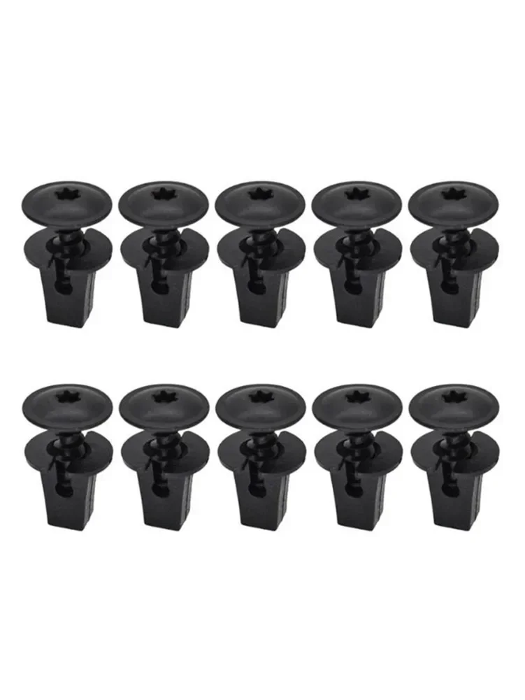 10 pièces N90974701 Clips de fixation pour vis Torx pour garde-boue de moteur de voiture, sous-châssis, garde-boue, pour VW Audi