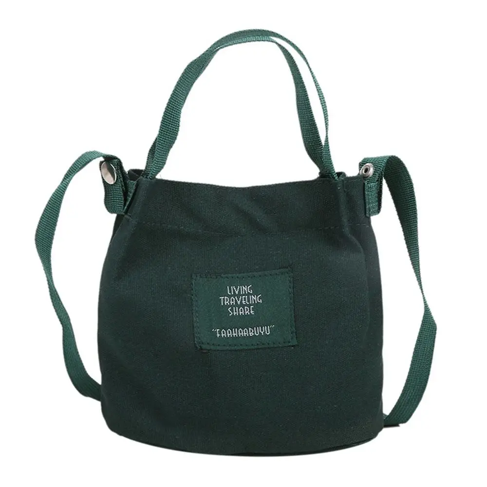 

Women Messenger Ladies Tote Single Shoulder Bag Bucket Bag Crossbody Bags Canvas Handbags