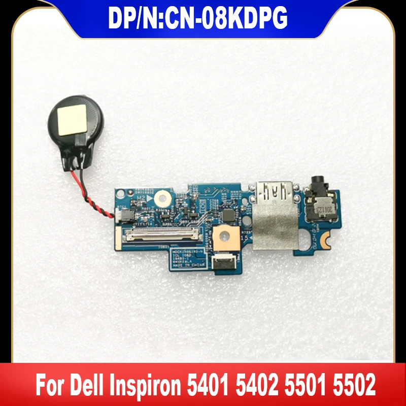 08KDPG 19A80-1 New Original For Dell Inspiron 5401 5402 5501 5502 USB Audio Board 8KDPG High Quality Fast Ship