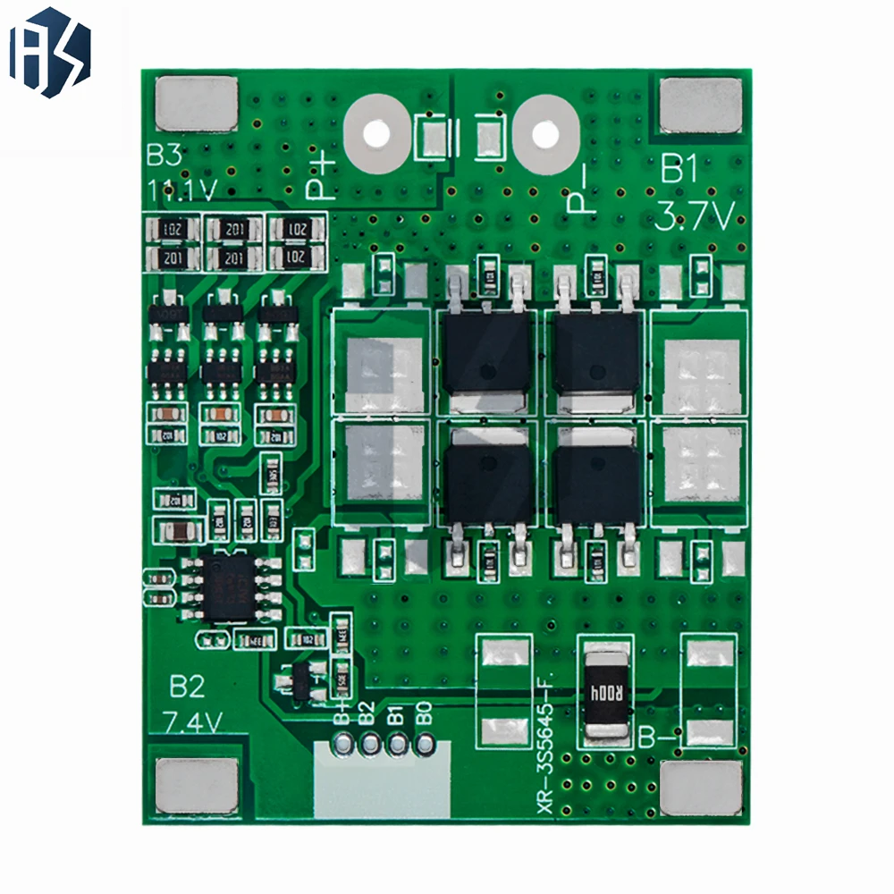Płytka zabezpieczająca akumulatory litowo-jonowe 12A-22A 3S 12V – kompatybilna z ogniwami 18650 |   Idealne do solarnych lamp ulicznych i elektronarzędzi