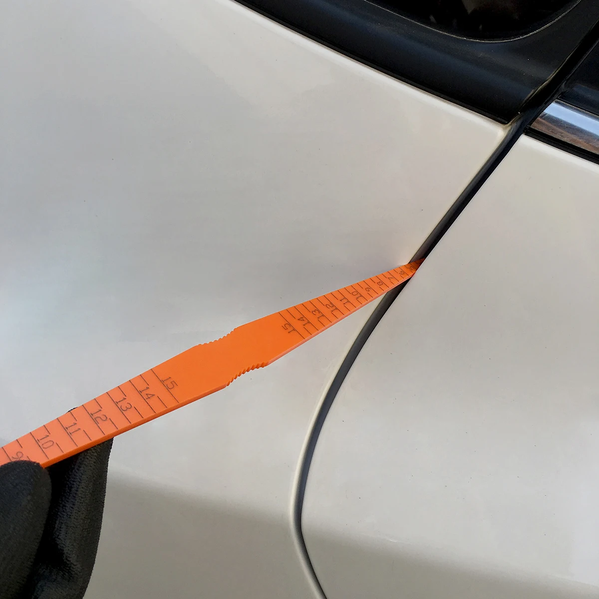 

Professional Feeler Body Clearance Measurement Ruler Door Gap Panel Tool Car Welding Inspection Auto Tools Durable for Car