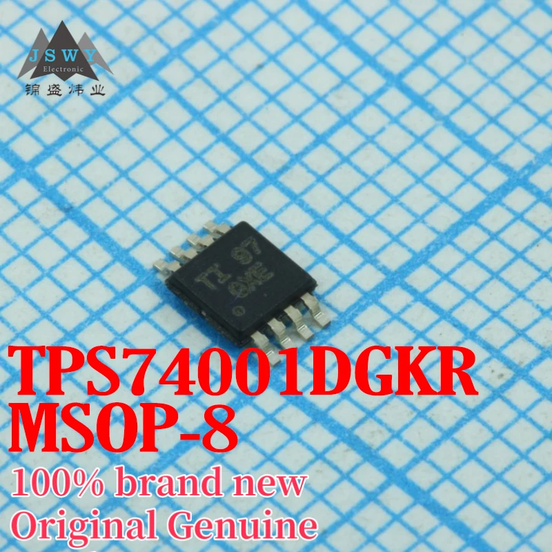 

(5/50 pieces) TPS74001DGKR TPS74001 QXE silkscreen MSOP8 linear voltage regulator brand new authentic free shipping
