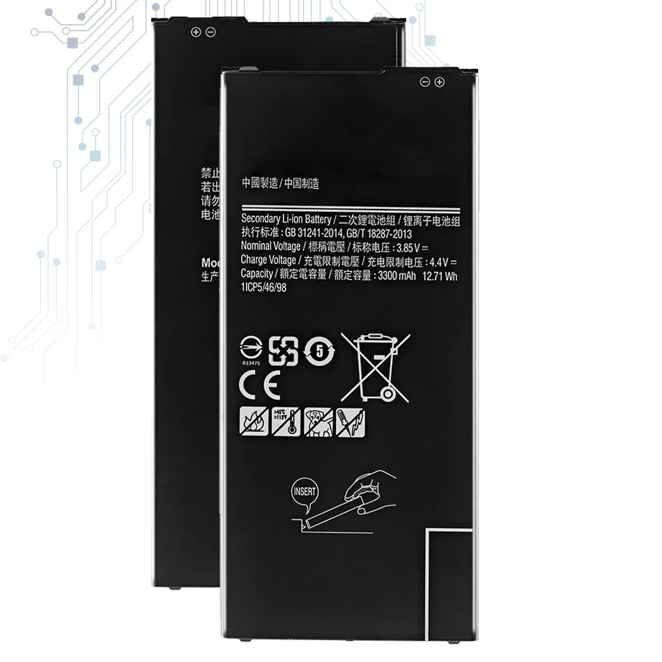 EB-BG610ABE 3300mAh Battery For Samsung Galaxy J6 Plus J6+ J6plus SM-J610F / J4+ J4PLUS J4 Plus 2018 SM-J415 / J4 Core J410 AKKU