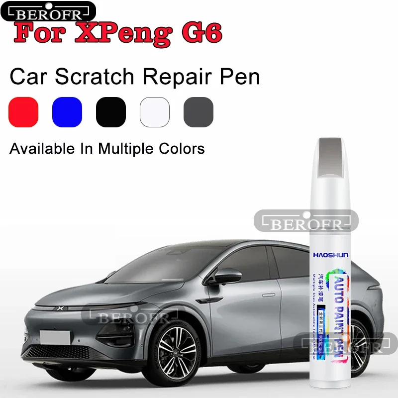 

Для XPeng G6 ручка для краски, аксессуары для модификации, автомобильная краска, ремонт царапин, автомобильный набор для удаления царапин, набор для ремонта краски
