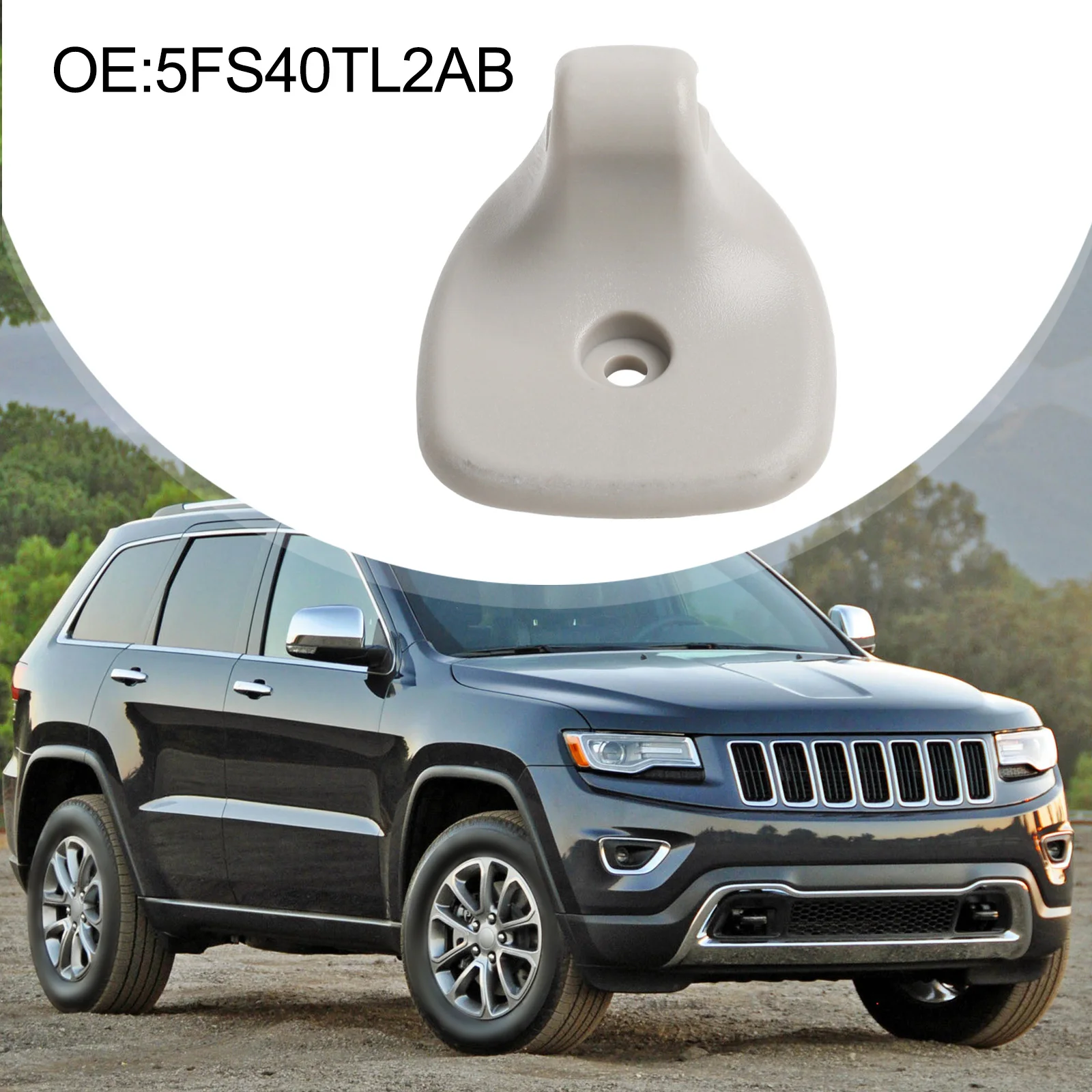 

Interior Accessory Sun Visor Mount Clip Car Interior Upgrade Custom Fit For Jeep Compatible With 2003-2005 Models