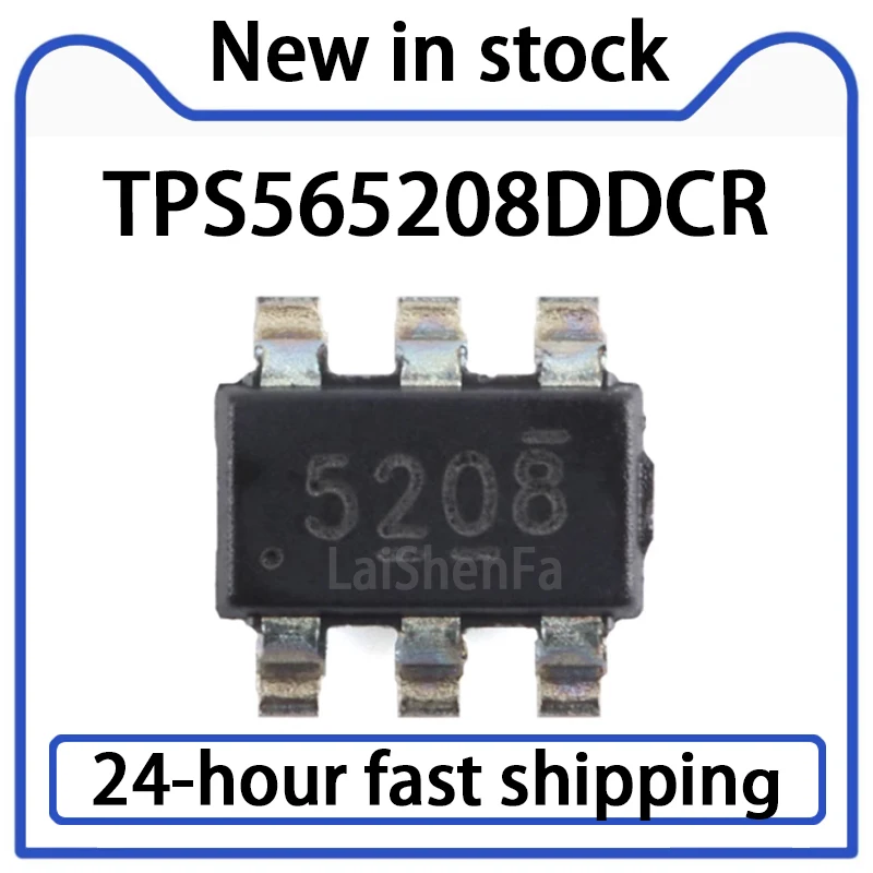 5PCS TPS565208DDCR TSOT-23-6 4.5V To 17V 5A Synchronous Voltage Regulator, in Stock