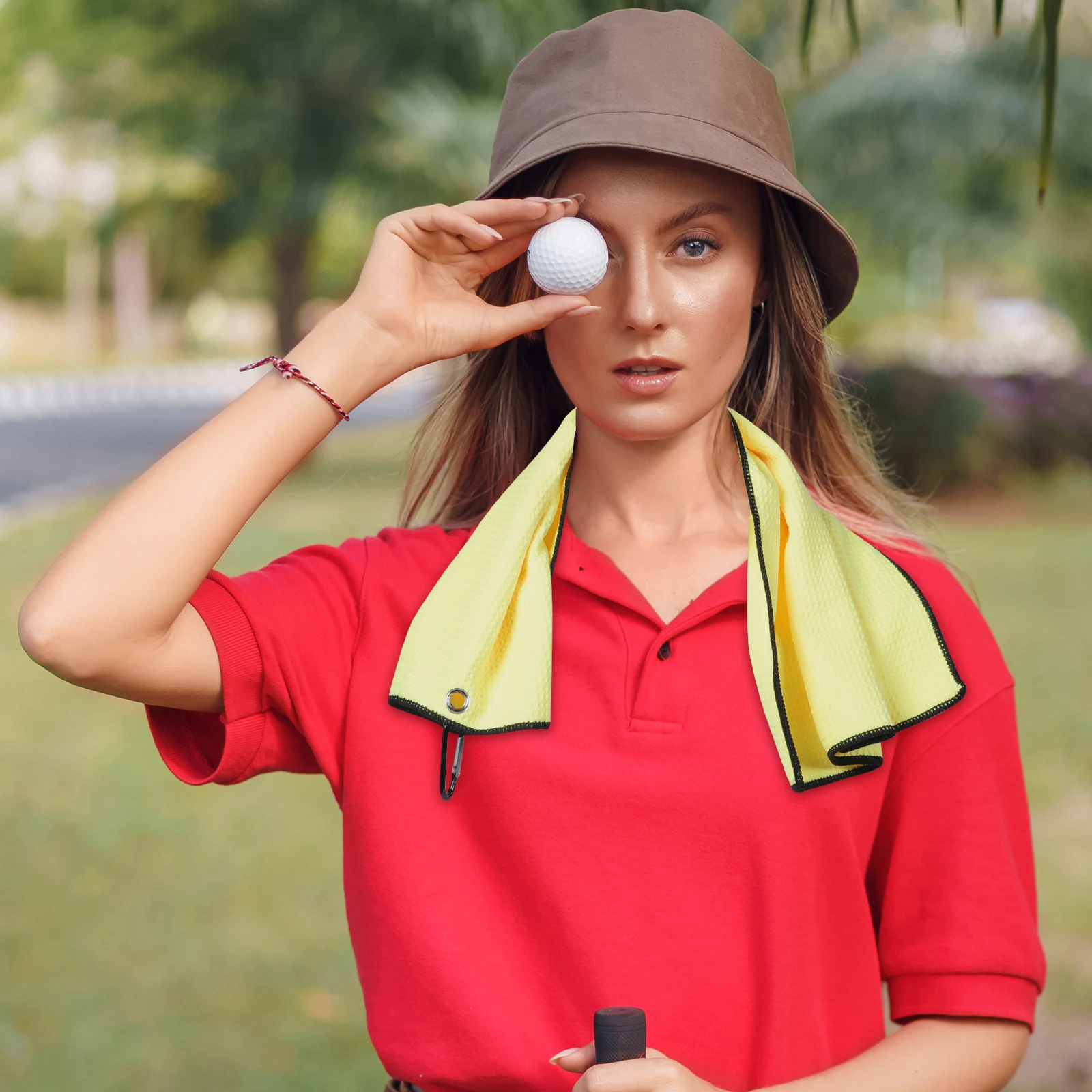

Microfiber Golf Towels Portable Sports Rags Outdoor Ball Cleaners Golfs Wipe Towels Lightweight Durable Reusable Fitness