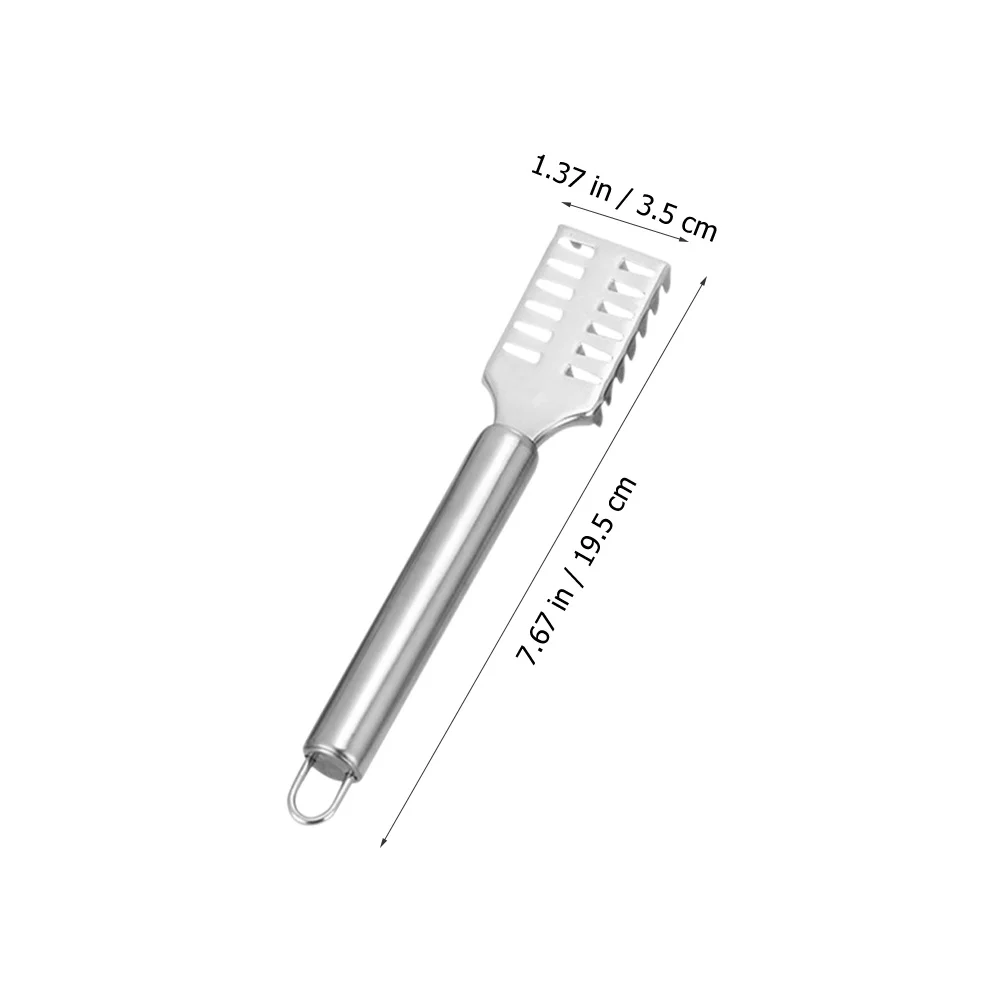 

4Pcs Stainless Steel Fish Scale Scraper Practical Lightweight Portable Kitchen Supplies Chef Tool Fish Scaler