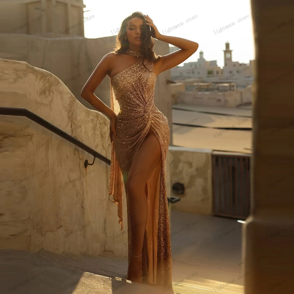 

Glamorous Evening Dresses Exquisite Prom Dress Beading Appliques Sleeveless فساتين سهرة Elegant Vestidos De Gala Customized