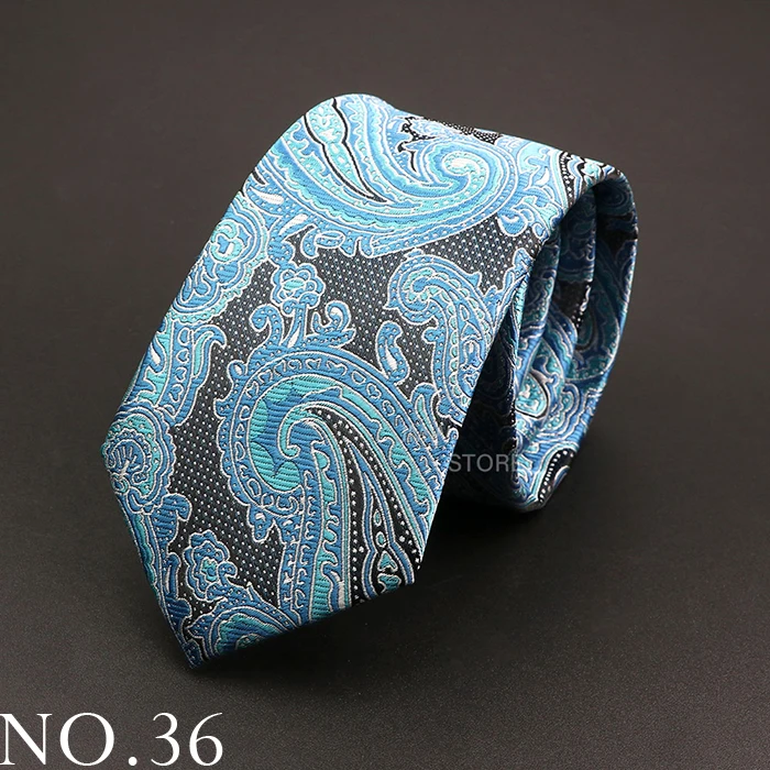 Neue Design Hochzeit Männer Krawatte Grau Braun Grün Paisley Blume Krawatten Männer Business Dropshipping Bräutigam Kragen Zubehör Geschenk – Detail 36
