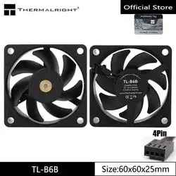 Thermalright TL-B6b chassis cooling fan, 60x60x25mm/3200rpm low noise and high-performance computer fan
