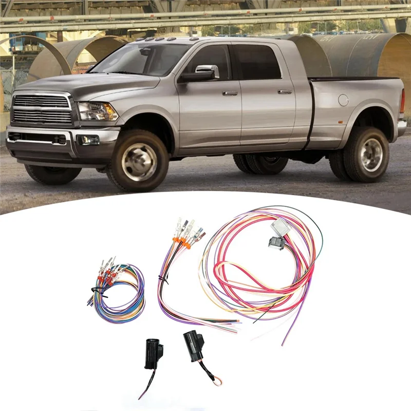 

R1-Auxiliary Switch Trim Wiring Kit 68209998AC Retrofit Wiring Harness Kit For Dodge Ram 3500 5500 Car Harness Wiring Kit