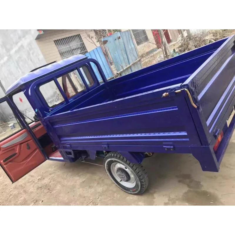 Electric Cargo Tricycle 1000W 60V Enclosed Body For Commercial Delivery 400KG Load Capacity 30-70KM/H Speed - view 5