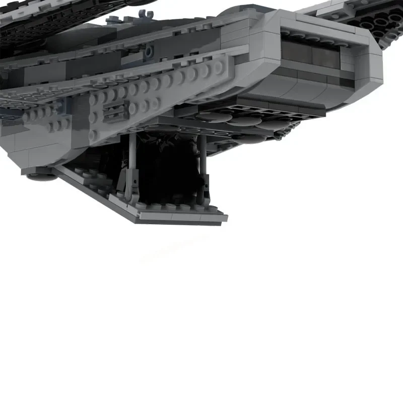 New 550Pcs Famous Star Battle Movie Moc Te Reaper Spacefighter Model Creative Ideas Child Toy Birthday Gifts Custom Puzzle