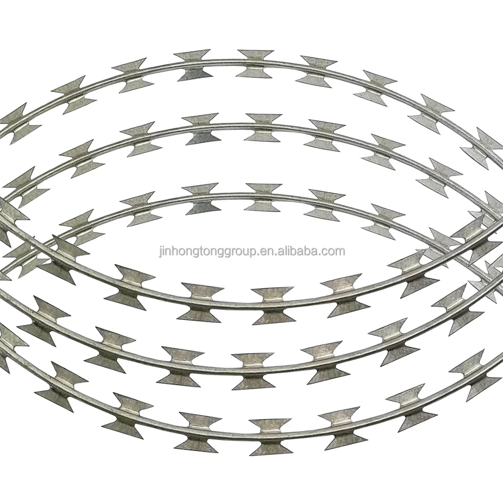 

China Manufacturer High Quality Cheap Price razor Barbed Tape Welded razor Barbed Wire