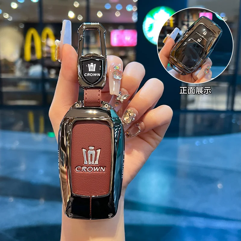 

Suitable for 25 models of Crown Land Cruiser keycases, Toyota 14th generation Crown Vellfire 2024 model, male and female