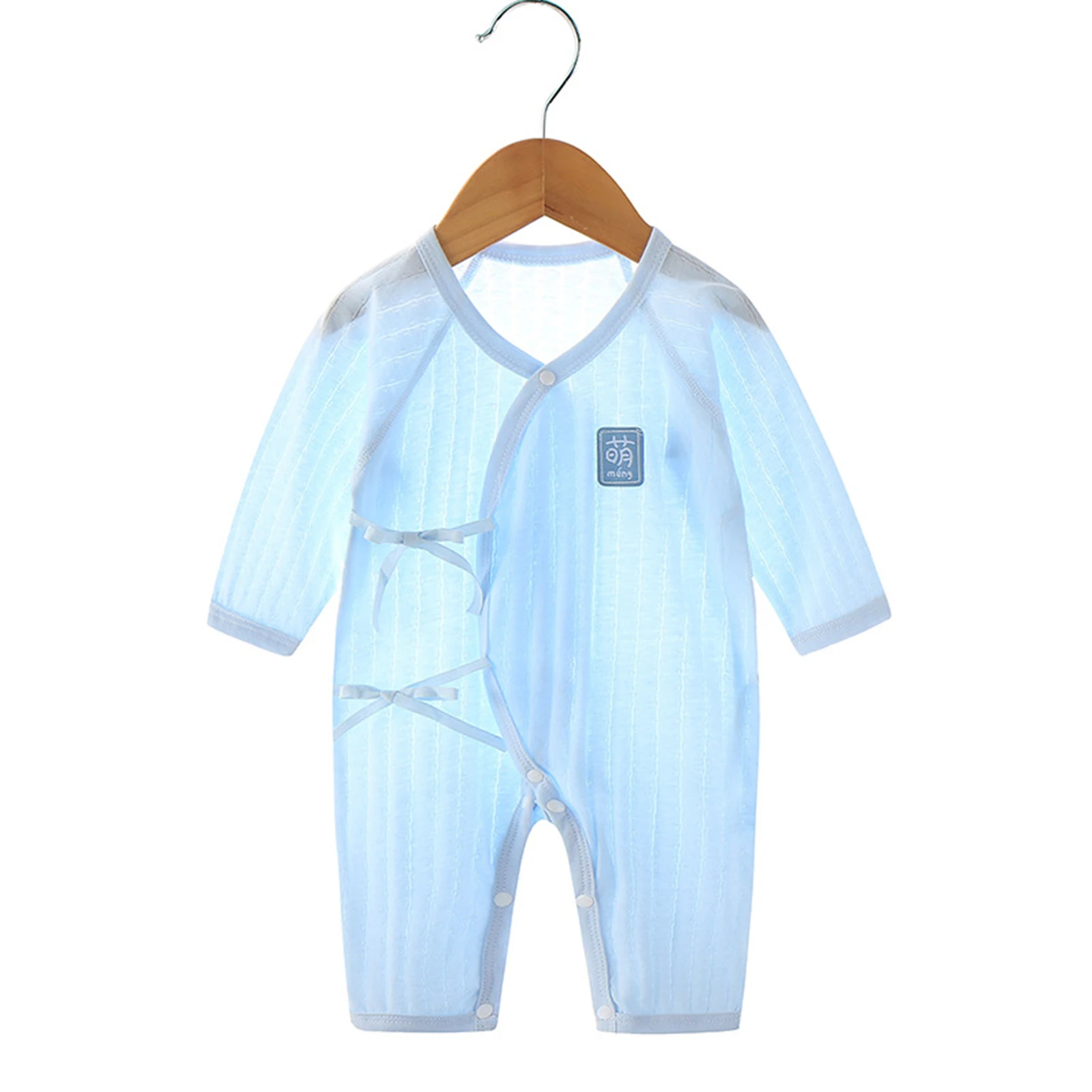 Cotton Baby Jumpsuit Baby Long Sleeve Toddler Romper Clothes Newborn Cute Romper Baby Home Clothes Kids Boy Girl Summer Clothes