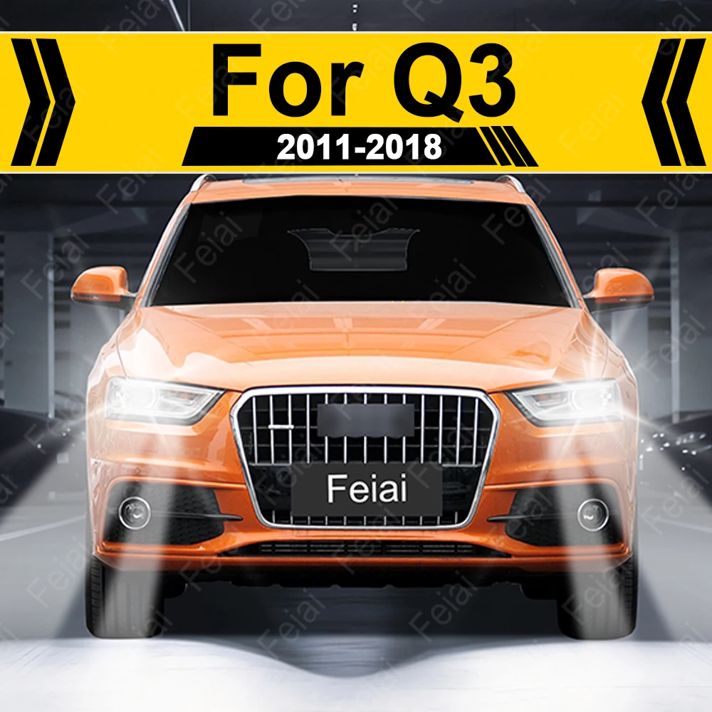 

For Audi Q3 8U Headlights LED Light Bulb Q3 2011 2012 2013 2014 2015 2016 2017 2018 Car Headlight Accessories Powerful 6000K 12V