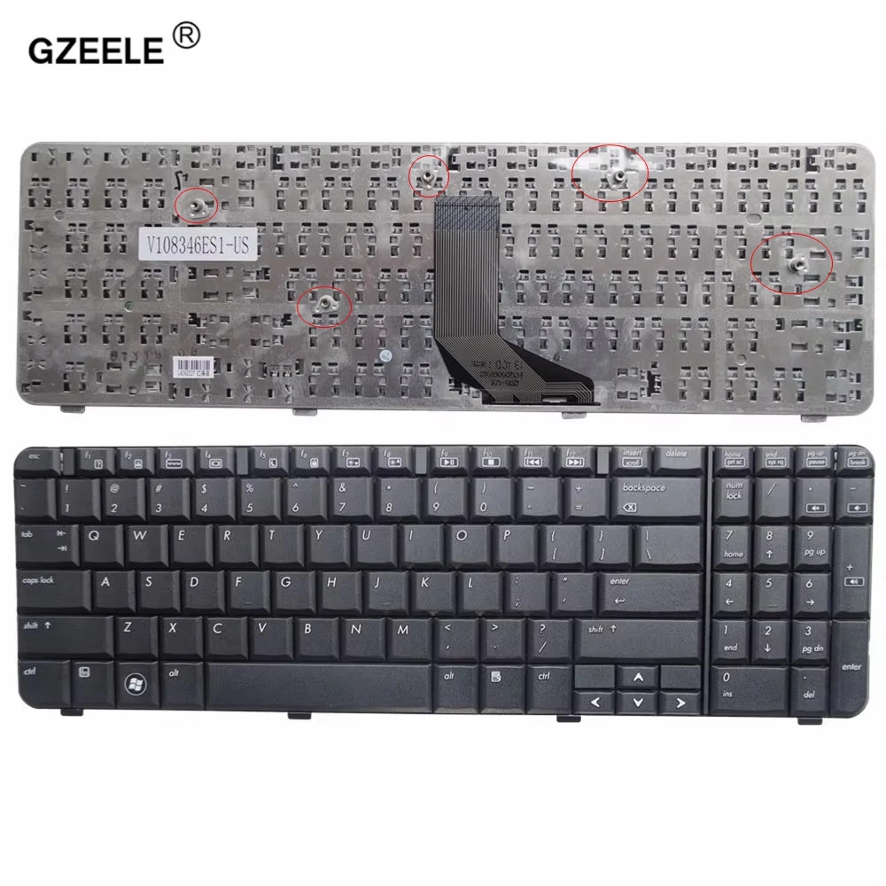 US/UK/RU/SP laptop keyboard FOR HP For Compaq For Presario CQ61 G61 CQ61-205TU 207 208 222TX G61-300 306TX 327 328 200 404AU