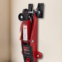 Floor standing jack rack wall mounted storage rack, wall storage rack, trailer accessory tool rack, QC-QJD-02