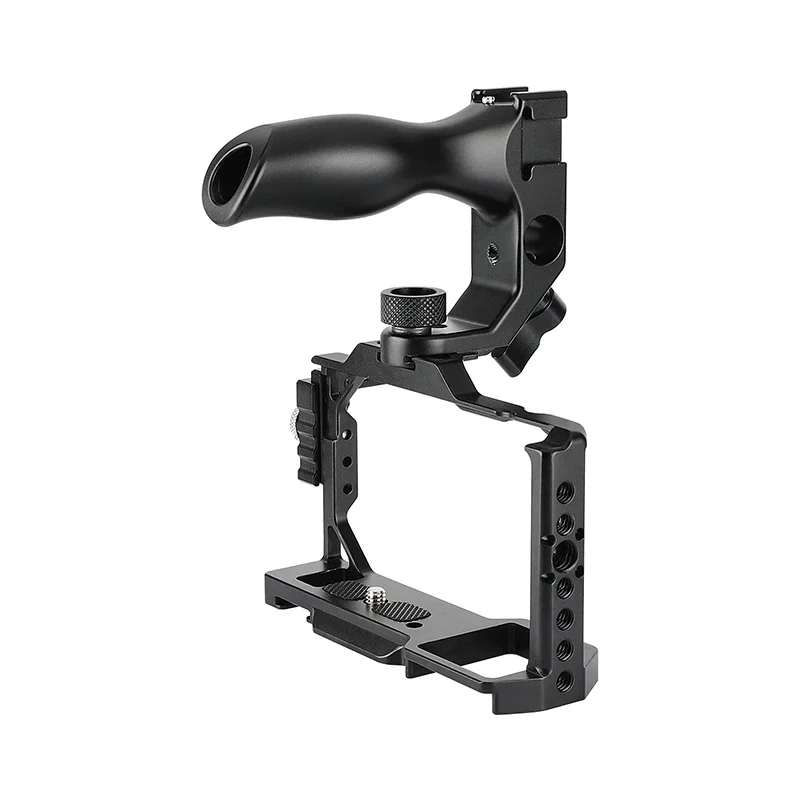 CAMVATE Sny ZV-E10 Cage Rig Full Frame (Exclusive Use) With Quick Release NATO Top Handle & Protective Wire Clamp Drop Shipping
