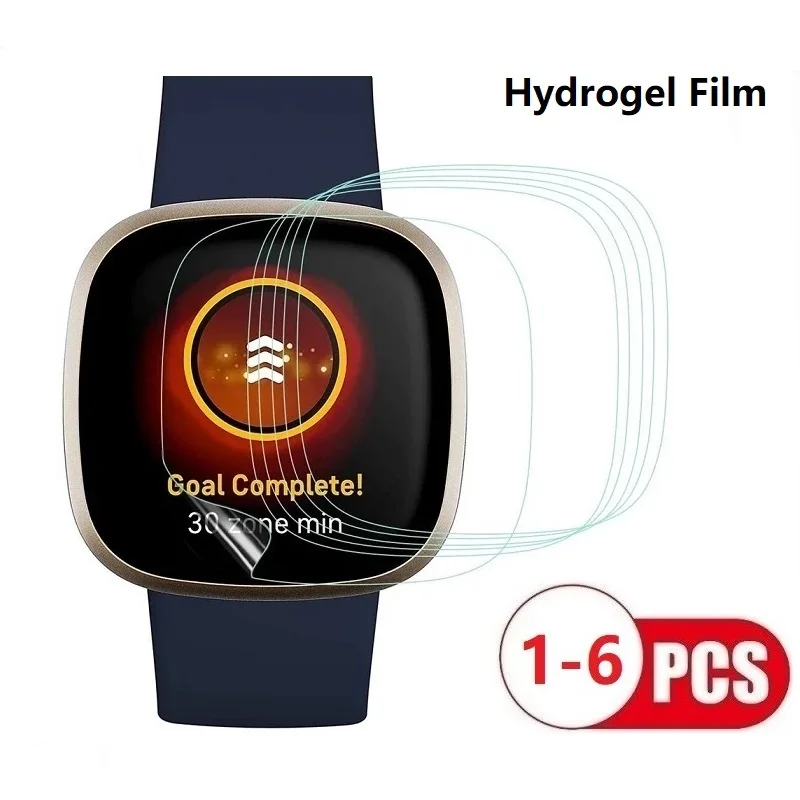 

Soft Watch Protective Film On For Fitbit Versa 4 3 2 Watch Screen Protector Hydrogel Film Not Glass Film For Fitbit Sense 2 Foil