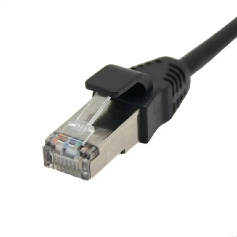 500cm 200cm 100cm RJ45 Cable Cat5e Male to Female Screw Panel Mount Ethernet Wire LAN Networking Extension Wire Line